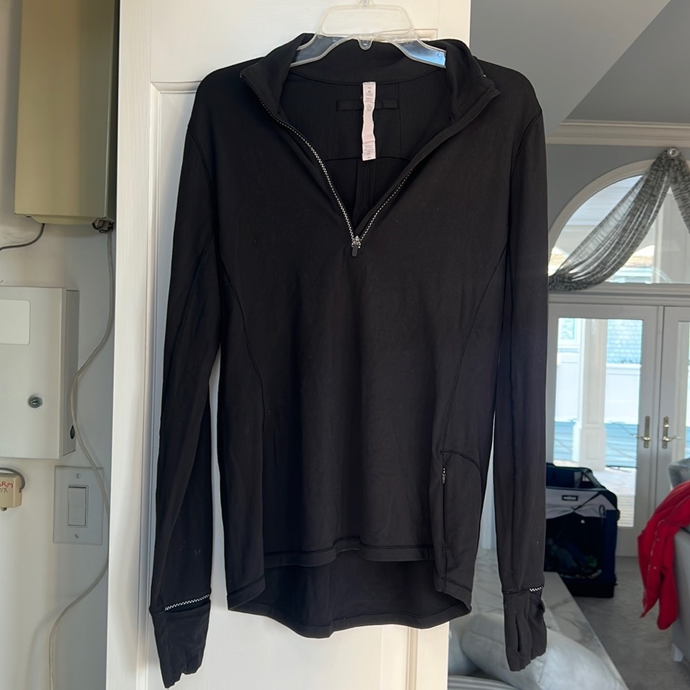Lululemon Quarter zip top/ size 10